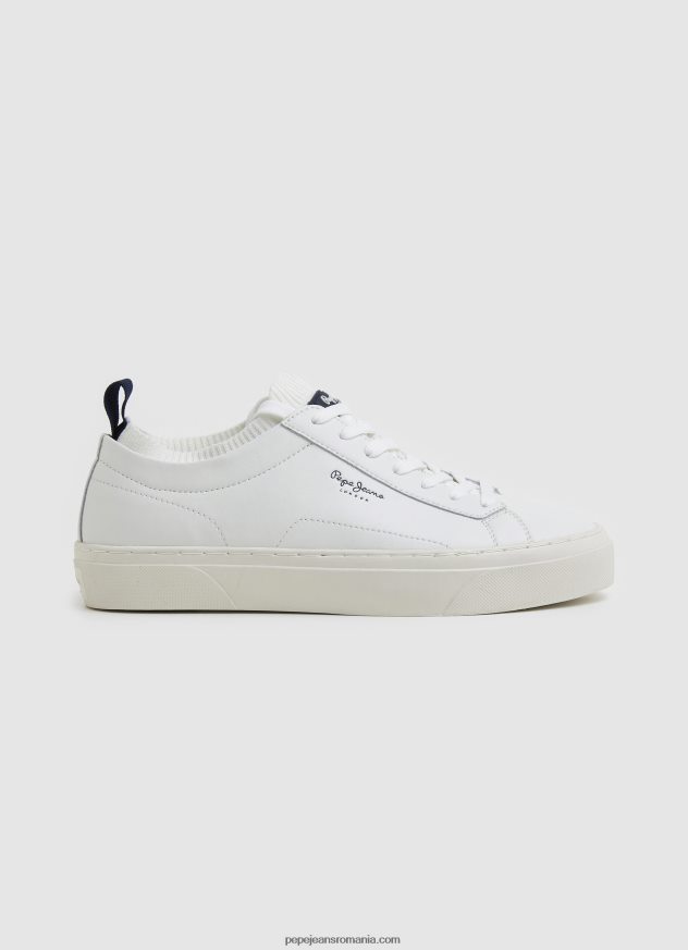 pantofi_sport_yogi_din_piele_barbati_pepe_jeans_alb_6z0r461190.jpg pantofi sport yogi din piele bărbați Pepe Jeans alb 6Z0R461190 - imagine 1