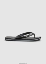 piscină motociclete plajă șlapi bărbați Pepe Jeans negru 6Z0R461269