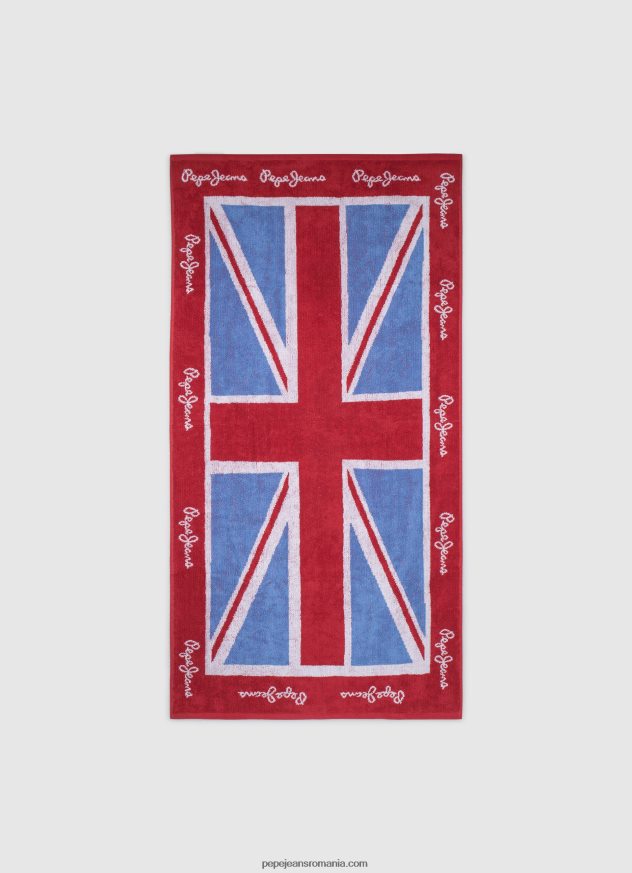 prosop de plajă union jack flag fată Pepe Jeans multi 6Z0R461522 - imagine 2