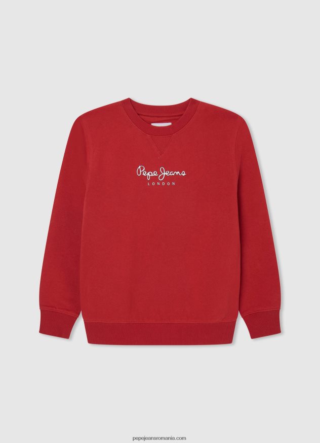 pulover_cu_logo_imprimat_baiat_pepe_jeans_studio_rosu_6z0r461595.jpg pulover cu logo imprimat băiat Pepe Jeans studio roșu 6Z0R461595 - imagine 1