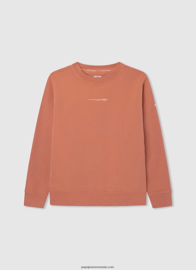 pulover_din_bumbac_colorat_baiat_pepe_jeans_portocala_de_dovleac_6z0r461602.jpg pulover din bumbac colorat băiat Pepe Jeans portocala de dovleac 6Z0R461602 - imagine 1