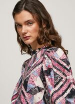 pulover din bumbac mozaic femei Pepe Jeans multi 6Z0R46277 - imagine 2