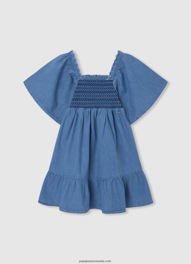 rochie_din_denim_brodata_fata_pepe_jeans_dafin_6z0r461380.jpg rochie din denim brodata fată Pepe Jeans dafin 6Z0R461380 - imagine 1