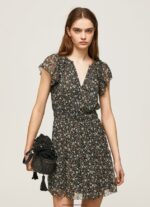 rochie din sifon floral femei Pepe Jeans multi 6Z0R46171