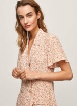 rochie înfășurată cu flori femei Pepe Jeans multi 6Z0R46213 - imagine 3