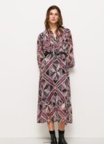 rochie midi cu detalii paisley femei Pepe Jeans multi 6Z0R46180 - imagine 2