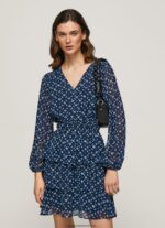 rochie mini cu imprimeu eyra femei Pepe Jeans multi 6Z0R46198