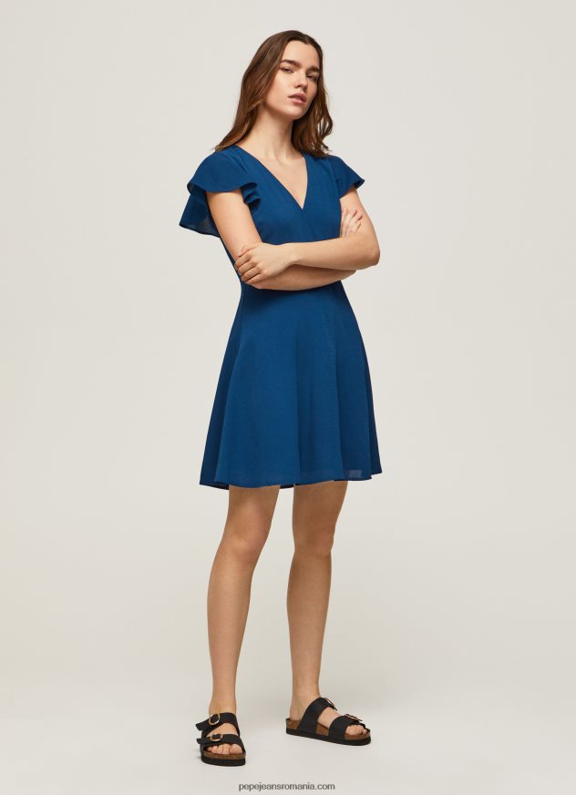 rochie_patrizia_cu_guler_incrucisat_femei_pepe_jeans_ocean_6z0r46197.jpg rochie patrizia cu guler incrucisat femei Pepe Jeans ocean 6Z0R46197 - imagine 1