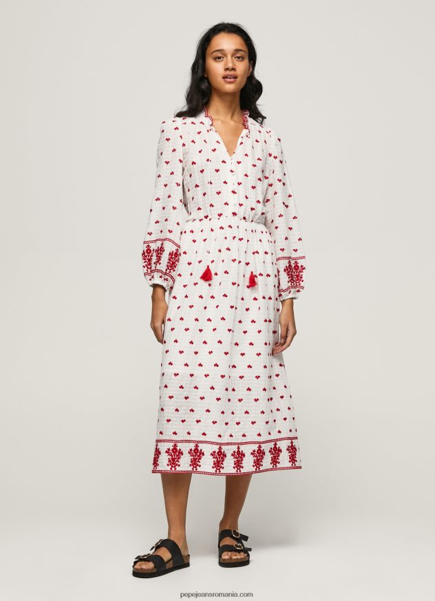 rochie_populara_brodata_femei_pepe_jeans_alb_6z0r46149.jpg rochie populară brodată femei Pepe Jeans alb 6Z0R46149 - imagine 1