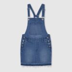 rochie salopeta din denim fată Pepe Jeans denim 6Z0R461384