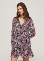 rochie scurtă cu potrivire boxy femei Pepe Jeans multi 6Z0R46179