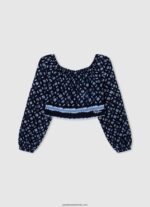 salma cropped fit top fată Pepe Jeans multi 6Z0R461429