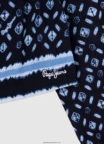 salma cropped fit top fată Pepe Jeans multi 6Z0R461429 - imagine 3