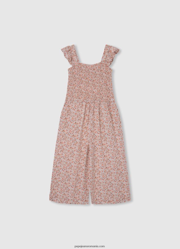 salopetă lungă cu flori harper fată Pepe Jeans multi 6Z0R461395 - imagine 2