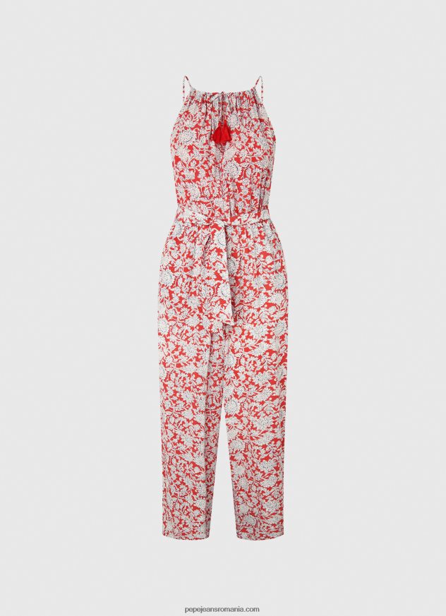 salopetă lungă cu imprimeu floral femei Pepe Jeans multi 6Z0R46169 - imagine 5