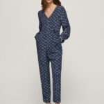 salopeta lunga cu imprimeu geometric femei Pepe Jeans multi 6Z0R46199