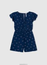 salopetă scurtă ajurata geraldine fată Pepe Jeans mousse 6Z0R461386 - imagine 5