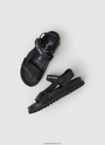 sandale anatomice din plută bărbați Pepe Jeans negru 6Z0R461279 - imagine 2