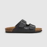 sandale anatomice dublu kansas bărbați Pepe Jeans negru 6Z0R461271