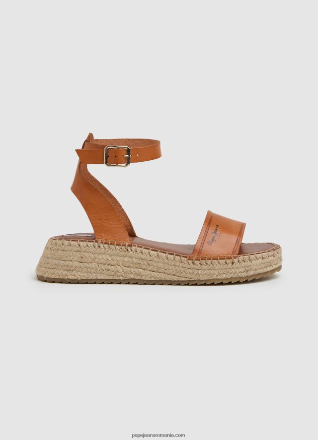 sandale_cu_pana_kate_emboed_femei_pepe_jeans_tutun_6z0r46677.jpg sandale cu pană kate emboed femei Pepe Jeans tutun 6Z0R46677 - imagine 1