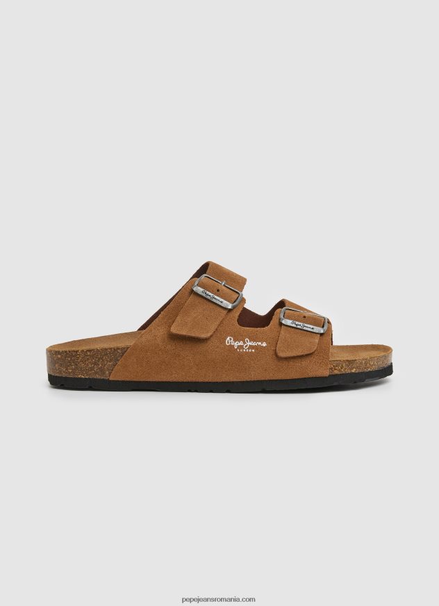 sandale_din_piele_intoarsa_bio_barbati_pepe_jeans_bronzat_6z0r461273.jpg sandale din piele intoarsa bio bărbați Pepe Jeans bronzat 6Z0R461273 - imagine 1