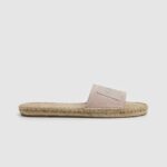 sandale din piele siva berry femei Pepe Jeans nud 6Z0R46681