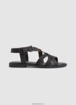 sandale plate hayes rome femei Pepe Jeans negru 6Z0R46657