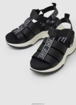 sandale venus point trek femei Pepe Jeans negru 6Z0R46686 - imagine 3