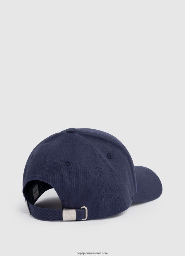șapcă de bază cu logo brodat femei Pepe Jeans marin 6Z0R46781 - imagine 2