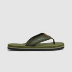 south beach camu beach flip flops bărbați Pepe Jeans verde kaki 6Z0R461280