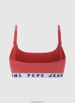 sutien sport solid str brlt femei Pepe Jeans studio roșu 6Z0R46570 - imagine 2