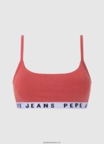 sutien sport solid str brlt femei Pepe Jeans studio roșu 6Z0R46570
