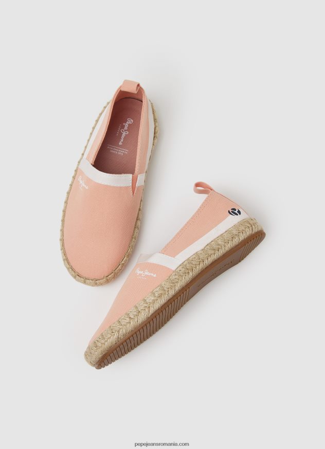 tabără turistică adidași cu slip-on fată Pepe Jeans piersică 6Z0R461334 - imagine 2