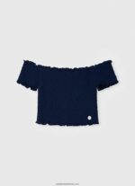 top adunat cu mâneci scurte fată Pepe Jeans dulwich 6Z0R461425