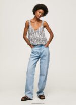 top cu imprimeu floral femei Pepe Jeans multi 6Z0R46334 - imagine 2