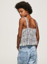 top cu imprimeu floral femei Pepe Jeans multi 6Z0R46334 - imagine 5