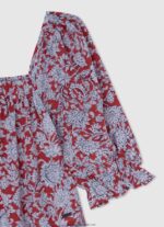 top sita cu decolteu pătrat fată Pepe Jeans multi 6Z0R461418 - imagine 3