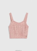 tricot curele de sus femei Pepe Jeans roz tulbure 6Z0R46247 - imagine 5