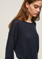 Tricou cu decor relaxat femei Pepe Jeans dulwich 6Z0R46254 - imagine 3