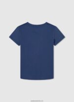 tricou cu imprimeu cu logo băiat Pepe Jeans jarman 6Z0R461648 - imagine 2