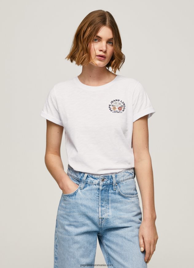 tricou_cu_imprimeu_cu_logo_femei_pepe_jeans_alb_6z0r46381.jpg tricou cu imprimeu cu logo femei Pepe Jeans alb 6Z0R46381 - imagine 1
