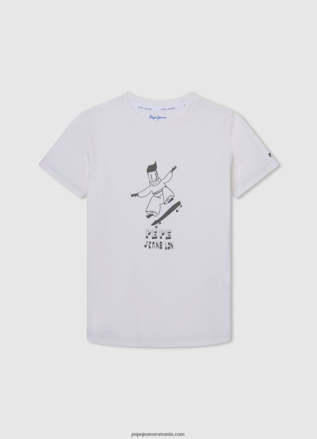 tricou_cu_imprimeu_grafic_baiat_pepe_jeans_aproape_alb_6z0r461653.jpg tricou cu imprimeu grafic băiat Pepe Jeans aproape alb 6Z0R461653 - imagine 1
