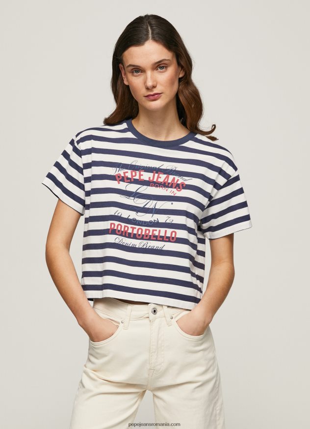 tricou_cu_imprimeu_in_dungi_femei_pepe_jeans_ocean_6z0r46450.jpg tricou cu imprimeu în dungi femei Pepe Jeans ocean 6Z0R46450 - imagine 1