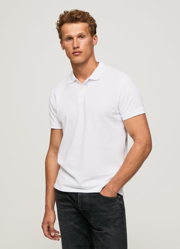 tricou_cu_logo_barbati_pepe_jeans_alb_6z0r461085.jpg tricou cu logo bărbați Pepe Jeans alb 6Z0R461085 - imagine 1