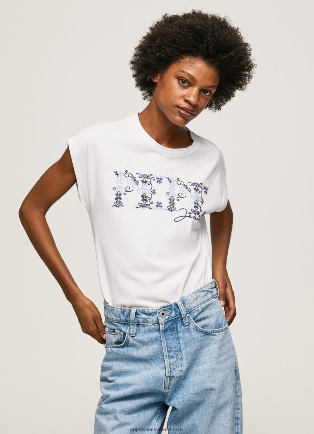 tricou_cu_logo_brodat_femei_pepe_jeans_alb_6z0r46433.jpg tricou cu logo brodat femei Pepe Jeans alb 6Z0R46433 - imagine 1