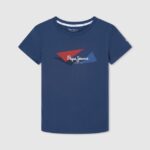tricou cu logo-ul steagului băiat Pepe Jeans jarman 6Z0R461640