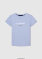 tricou cu logo-ul steagului băiat Pepe Jeans jarman 6Z0R461640 - imagine 5