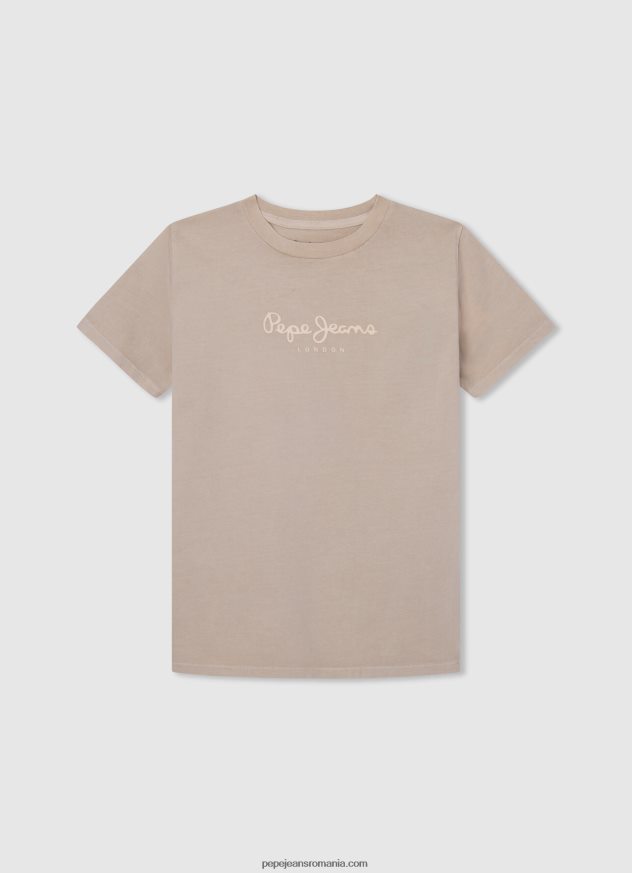 tricou din bumbac pentru cabina telefonica băiat Pepe Jeans alb 6Z0R461654 - imagine 4