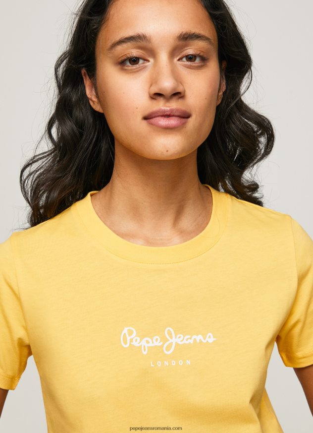 tricou_imprimat_femei_pepe_jeans_stralucire_6z0r46454.jpg tricou imprimat femei Pepe Jeans strălucire 6Z0R46454 - imagine 1