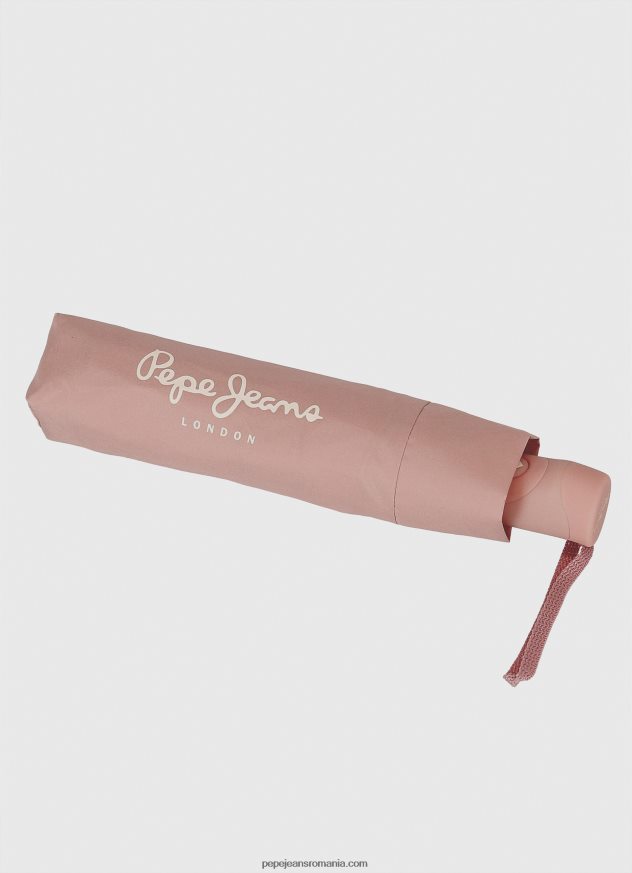 umbrelă automată pliabilă macy femei Pepe Jeans trandafir de frasin 6Z0R46788 - imagine 2